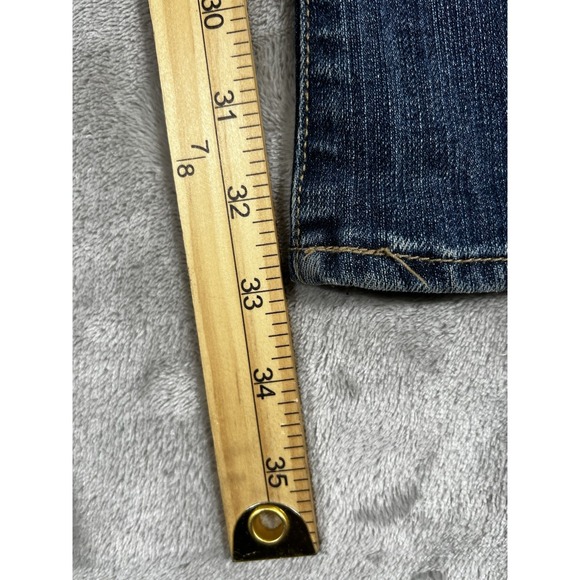 Rock & Republic Roth Flare Leg Blue Denim Jeans Med Wash Size 38x33 USA *picture - Picture 11 of 12